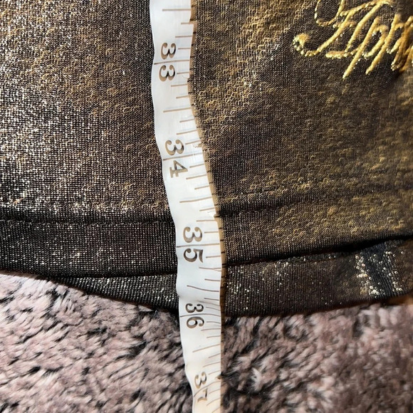 Apple bottoms vintage sequins shiny mini dress with hoodie Sz M - Picture 7 of 14